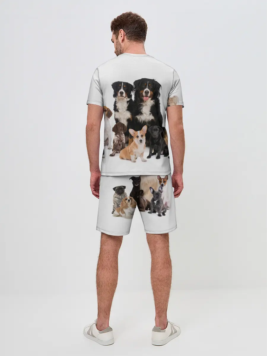 Мужской костюм с шортами / Породистые собаки