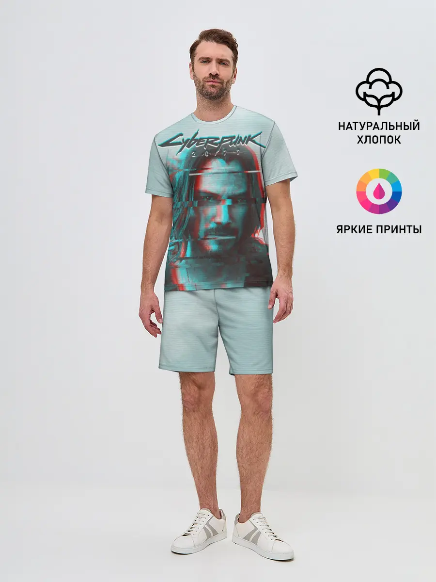Мужской костюм с шортами / Cyberpunk 2077