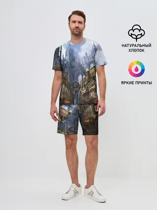 Мужской костюм с шортами / Древний город