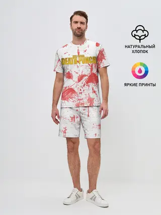 Мужской костюм с шортами / Красня кровь