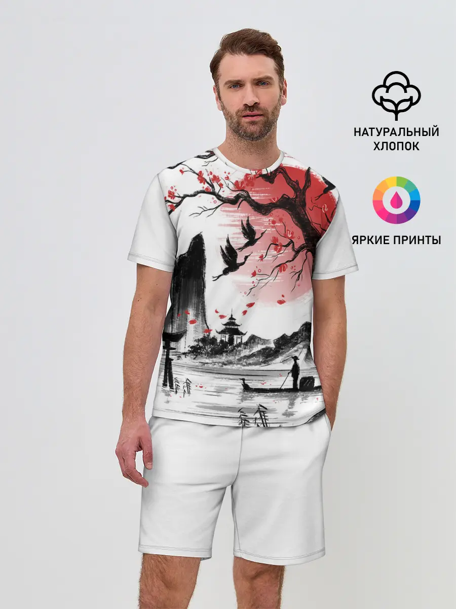 Мужской костюм с шортами / ЯПОНСКАЯ МЕЧТА | JAPAN DREAM