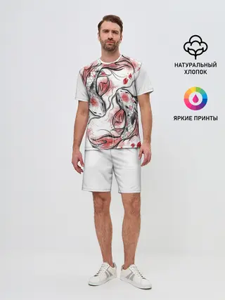 Мужской костюм с шортами / Japan dream