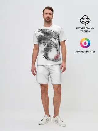 Мужской костюм с шортами / Беззубик