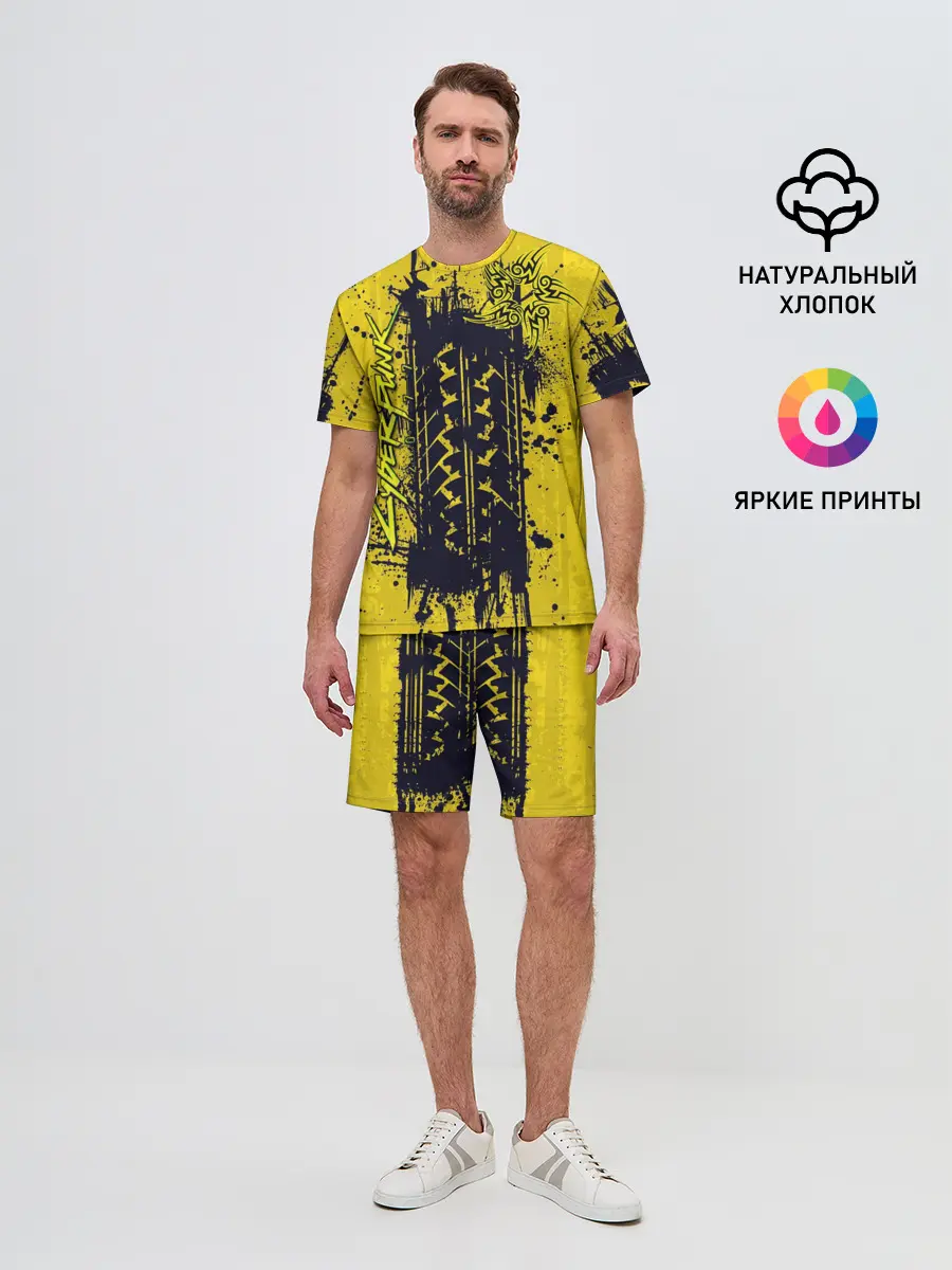 Мужской костюм с шортами / CYBERPUNK 2077