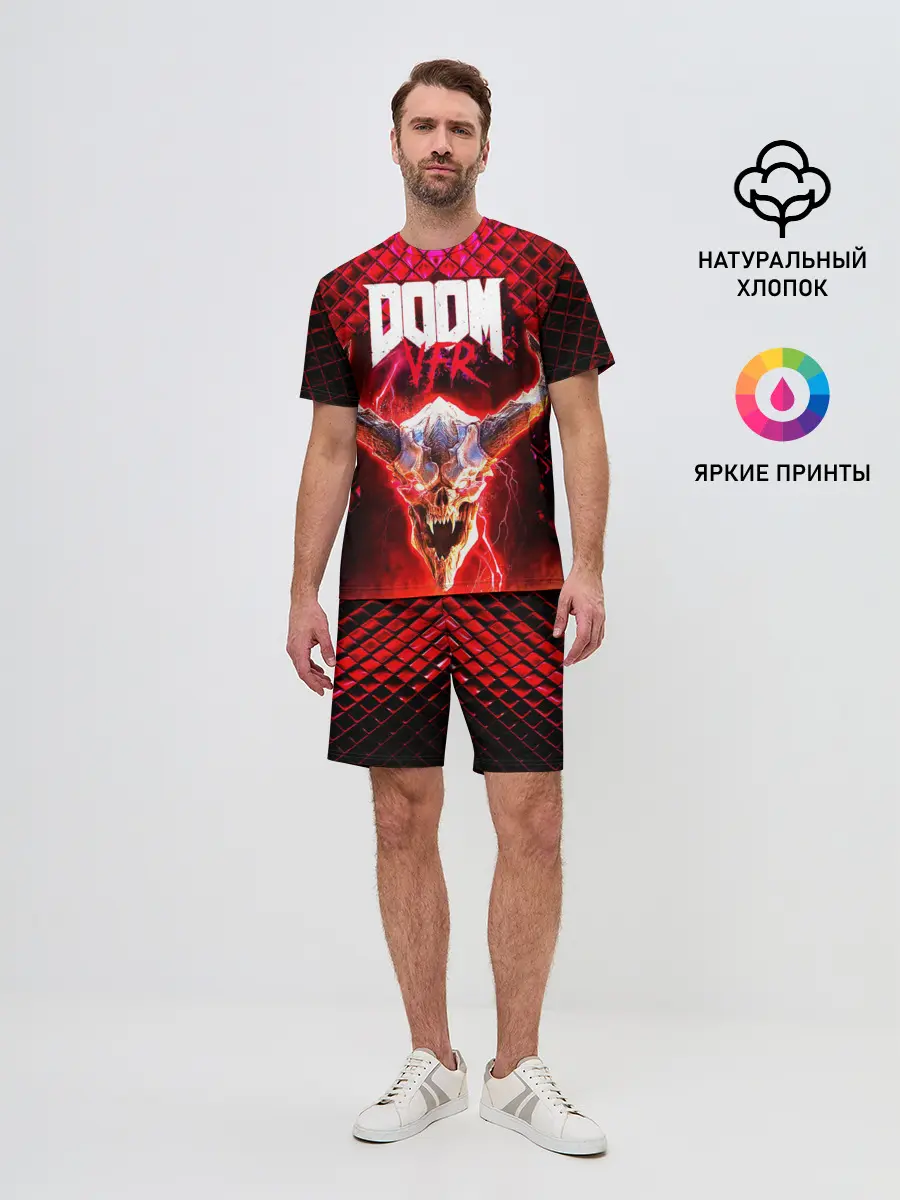 Мужской костюм с шортами / Doom Enternal
