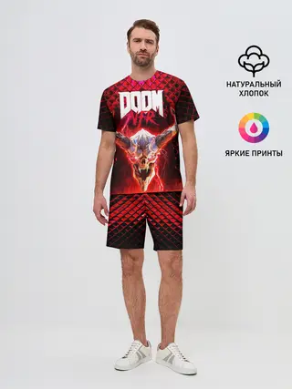 Мужской костюм с шортами / Doom Enternal