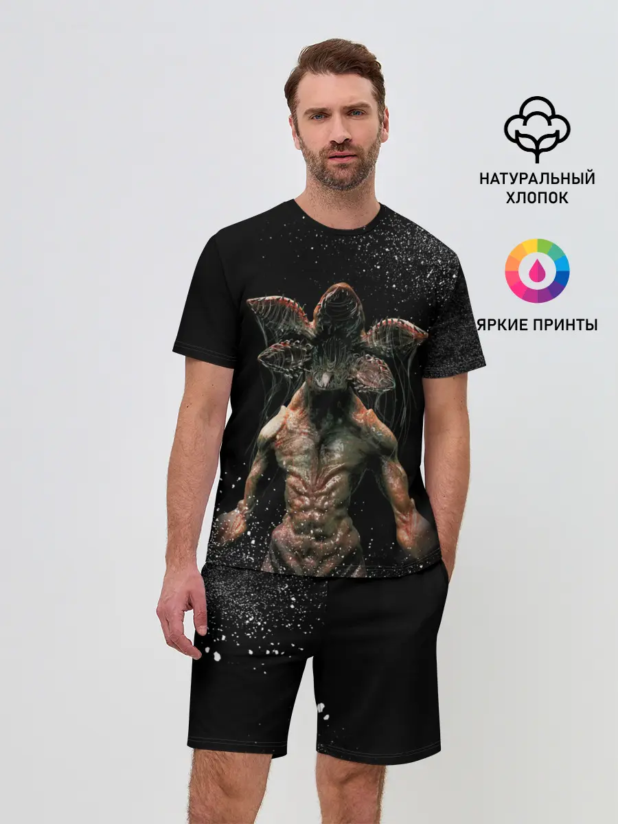 Мужской костюм с шортами / Stranger Things - Demogorgon