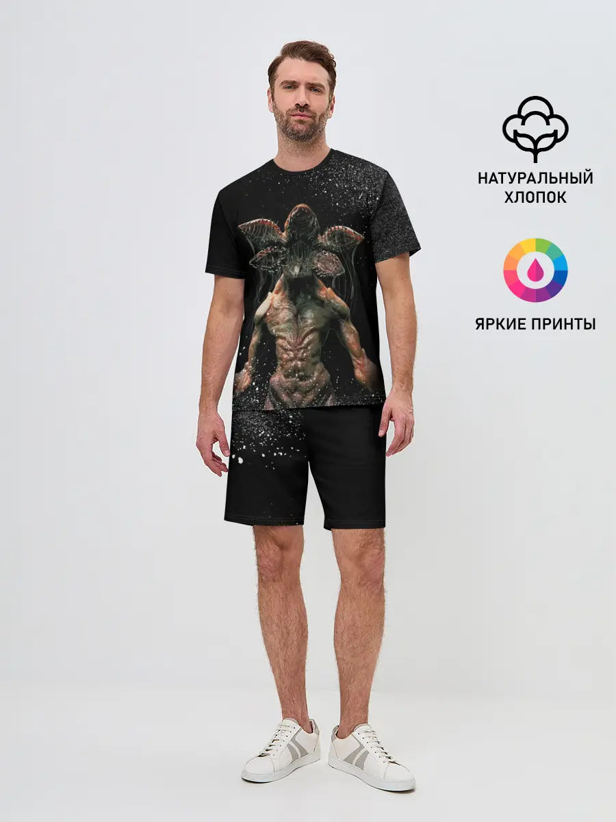 Мужской костюм с шортами / Stranger Things - Demogorgon