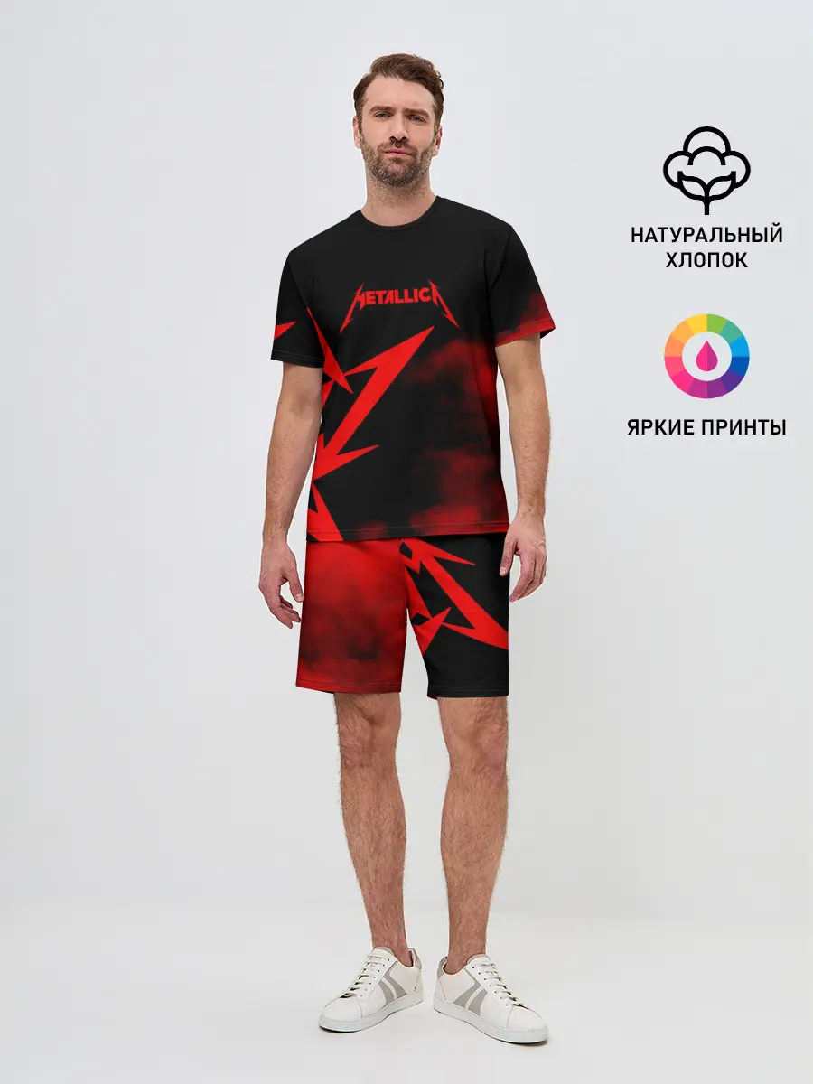 Мужской костюм с шортами / Metallica