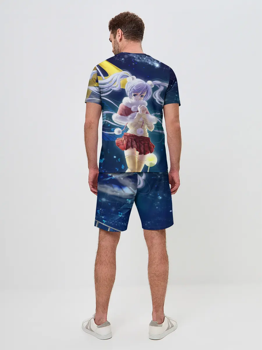 Мужской костюм с шортами / Зайчик и Хацуне Мику