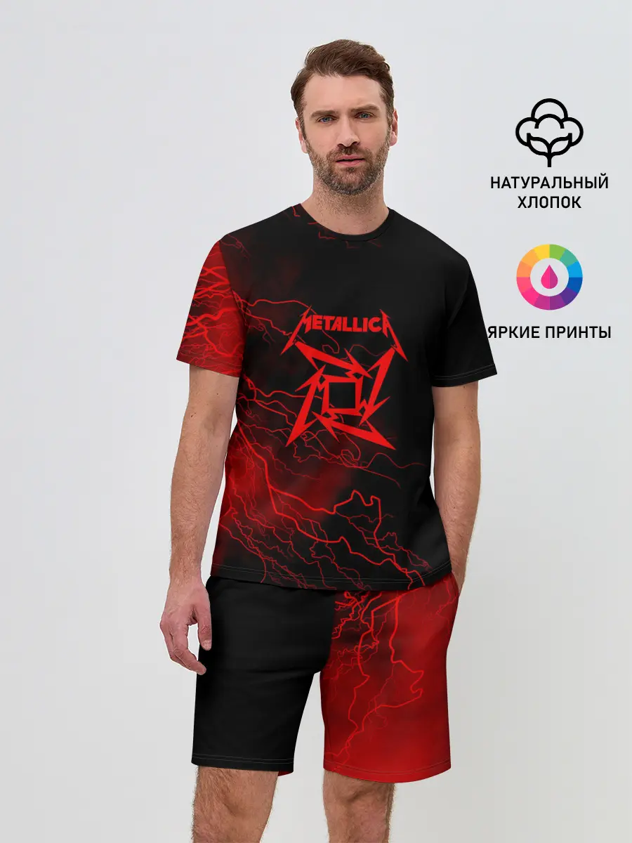 Мужской костюм с шортами / Metallica