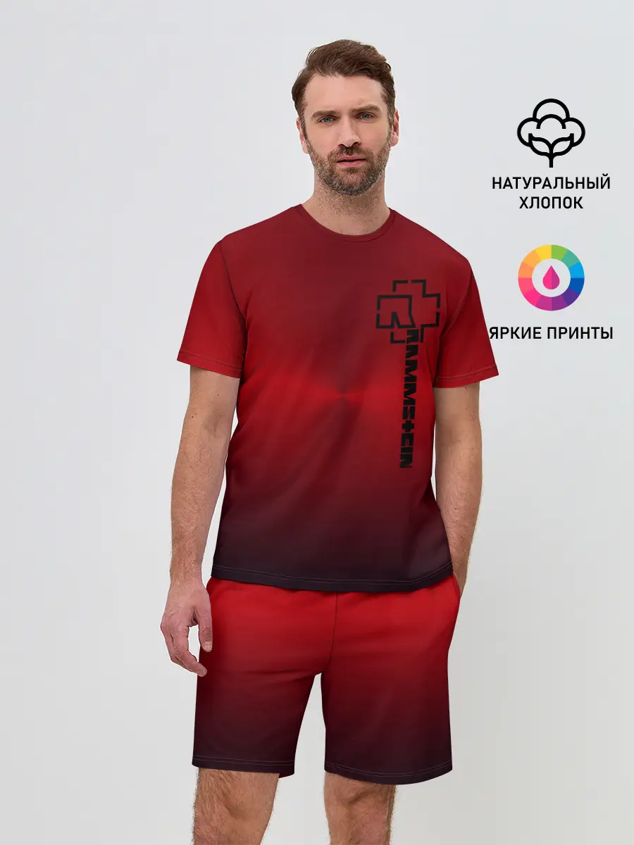 Мужской костюм с шортами / Rammstein.