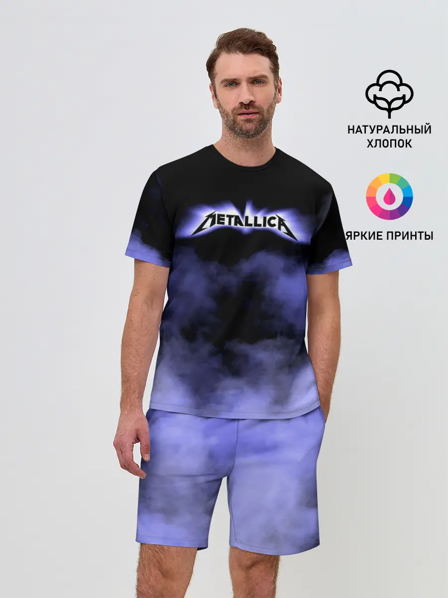 Мужской костюм с шортами / Metallica