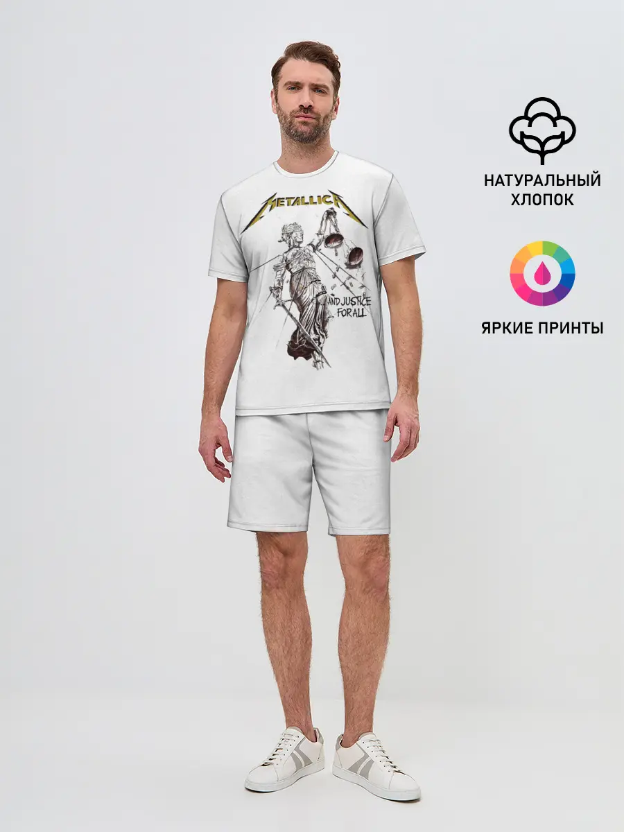 Мужской костюм с шортами / Metallica