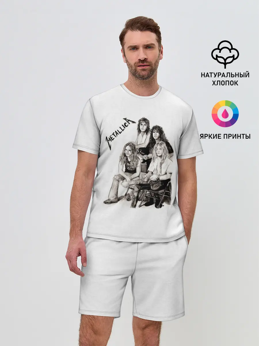 Мужской костюм с шортами / Metallica