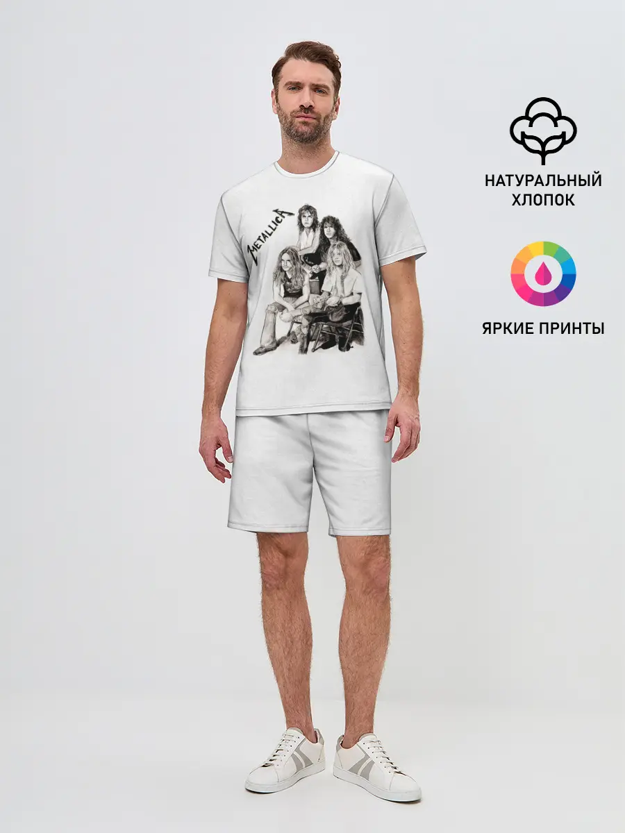 Мужской костюм с шортами / Metallica