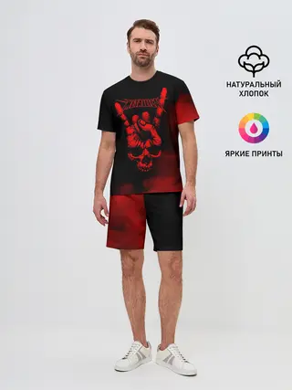 Мужской костюм с шортами / Metallica