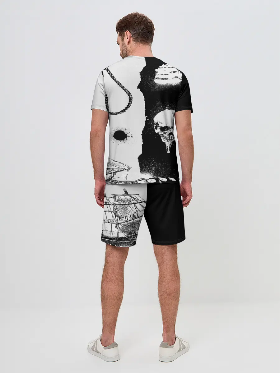 Мужской костюм с шортами / Rammstein