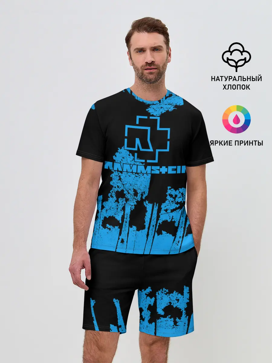 Мужской костюм с шортами / Rammstein