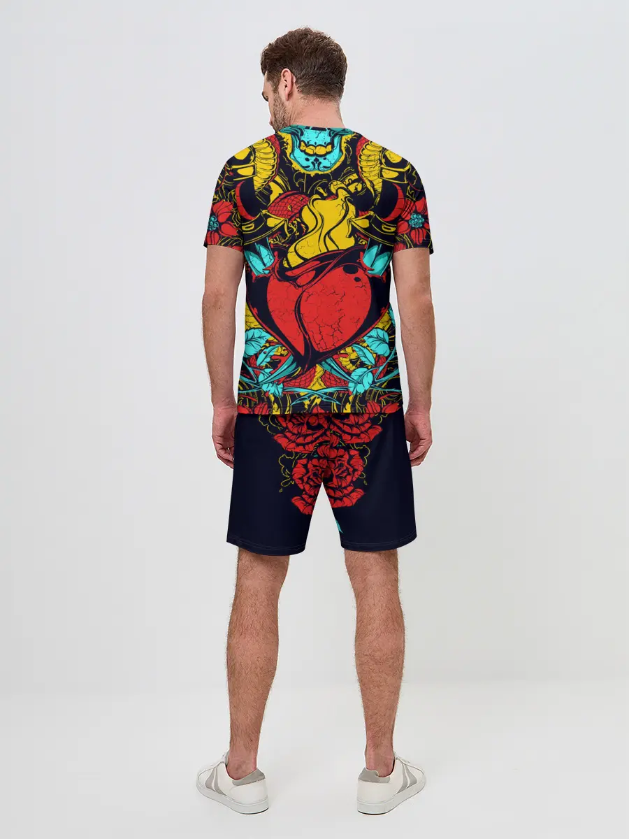 Мужской костюм с шортами / Rammstein