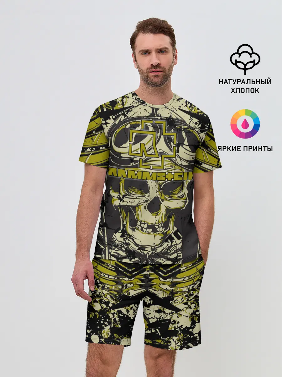 Мужской костюм с шортами / Rammstein