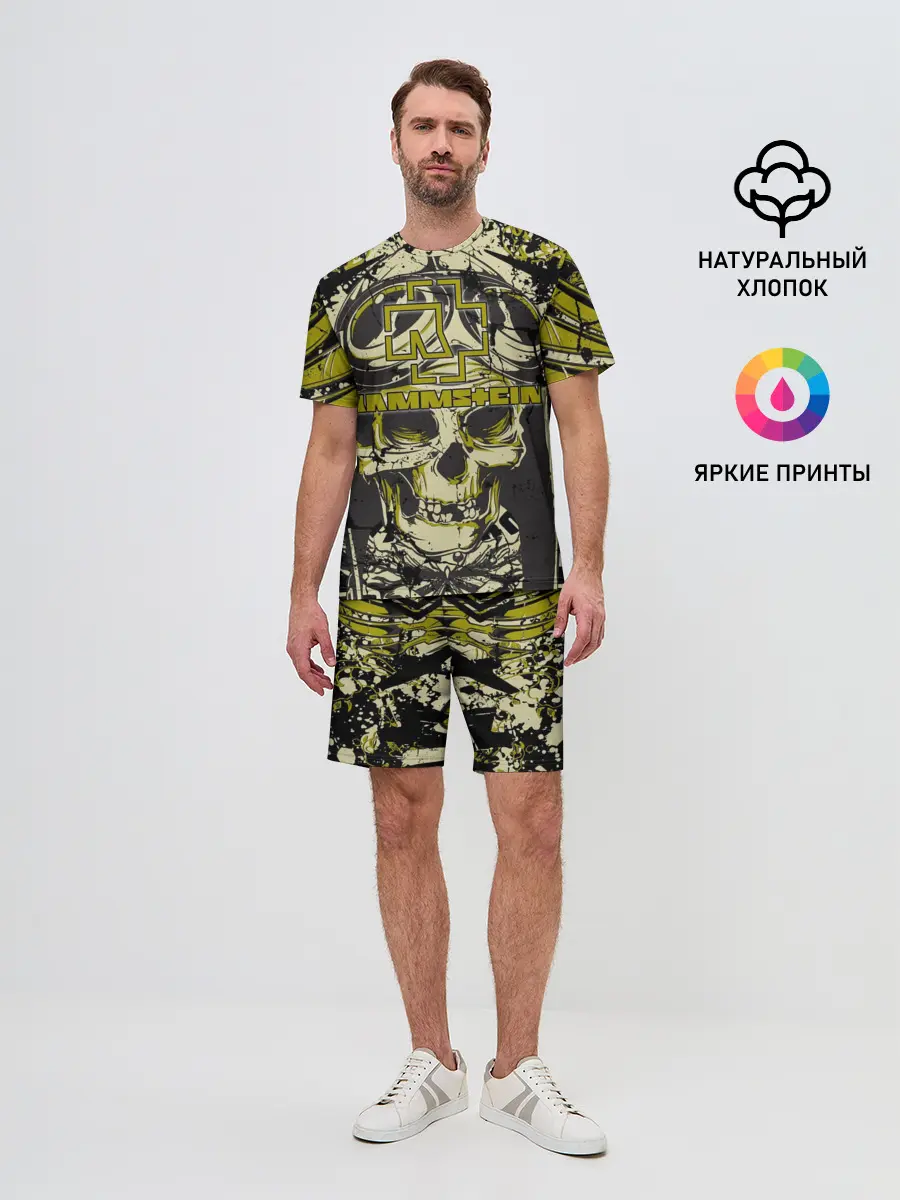 Мужской костюм с шортами / Rammstein