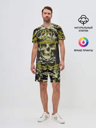 Мужской костюм с шортами / Rammstein