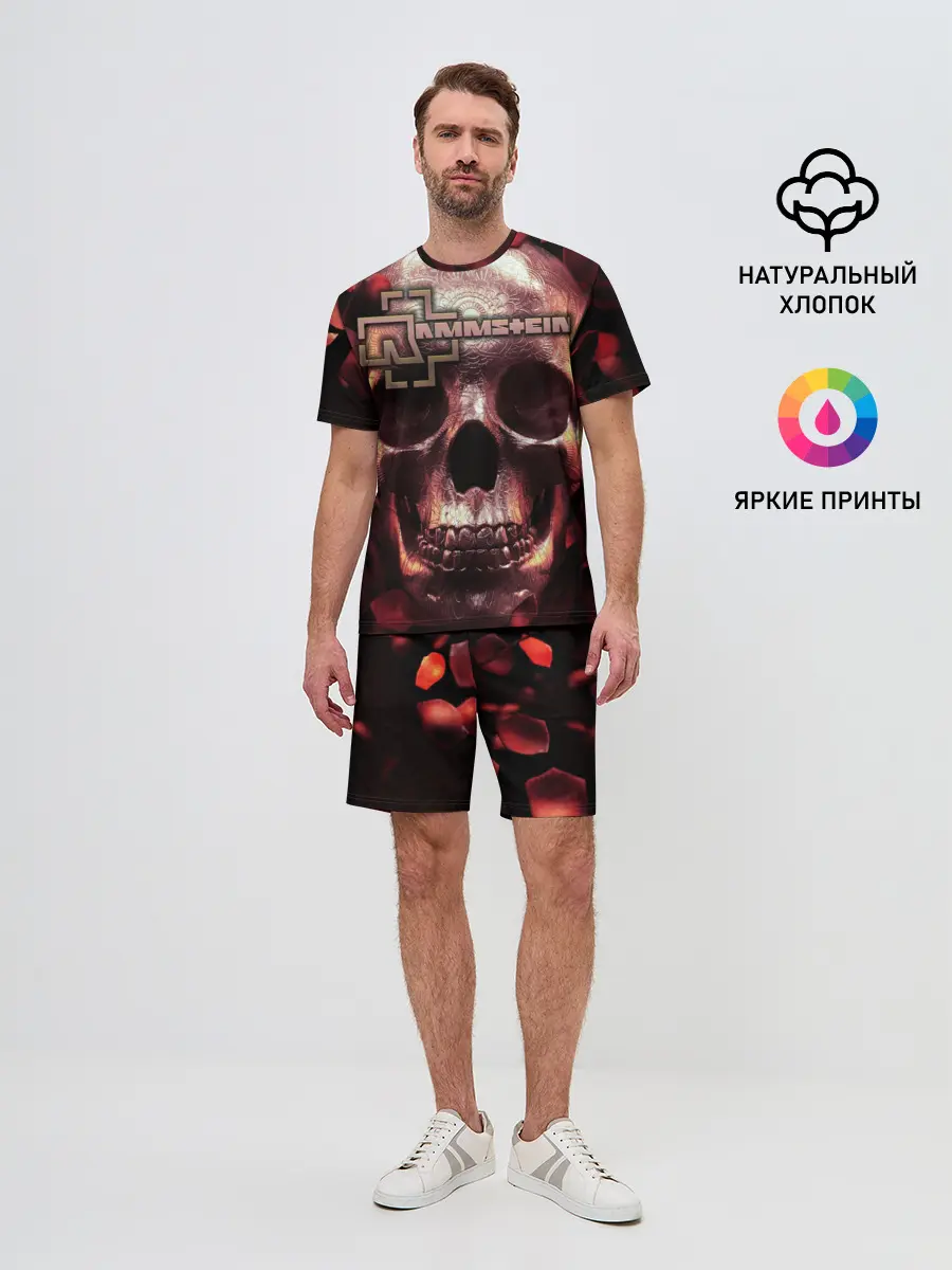 Мужской костюм с шортами / Rammstein