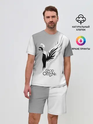 Мужской костюм с шортами / Good Omens