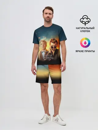Мужской костюм с шортами / Good Omens