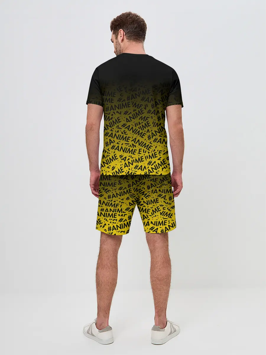 Мужской костюм с шортами / ANIME pattern