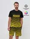 Мужской костюм с шортами / ANIME pattern