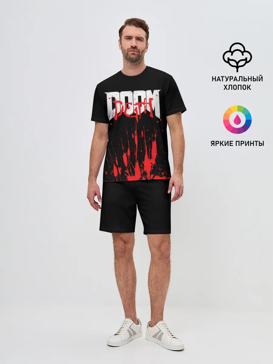 Мужской костюм с шортами / DOOM Bloody