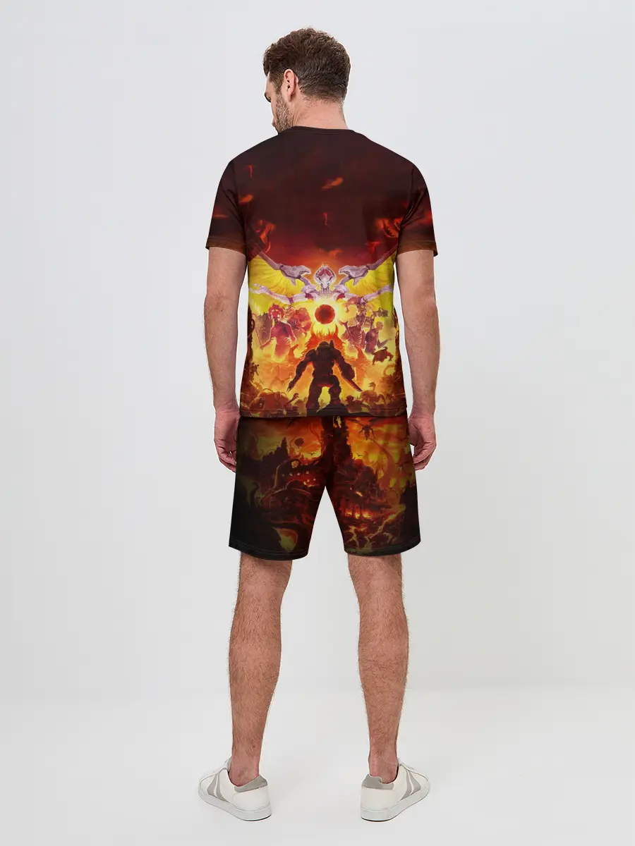 Мужской костюм с шортами / DOOM Eternal