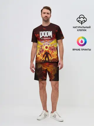 Мужской костюм с шортами / DOOM Eternal