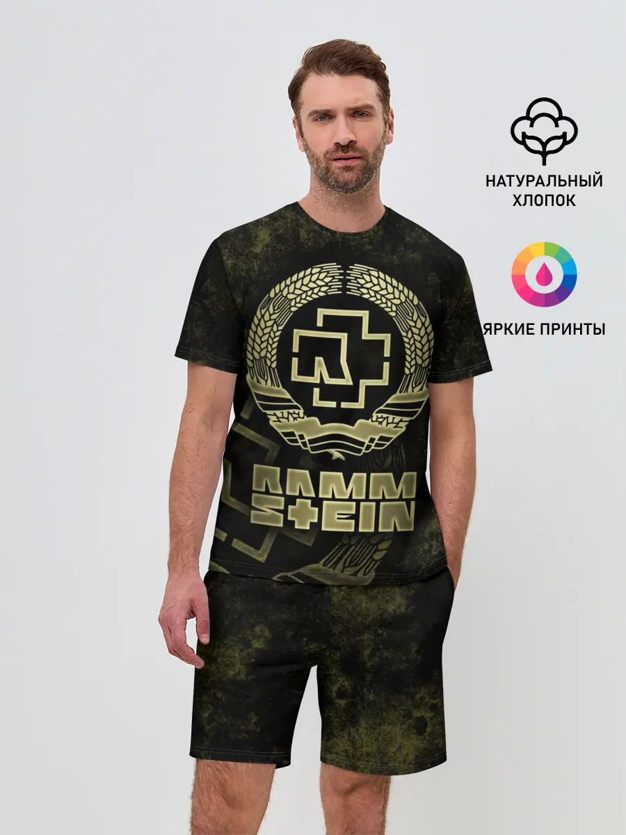 Мужской костюм с шортами / Rammstein