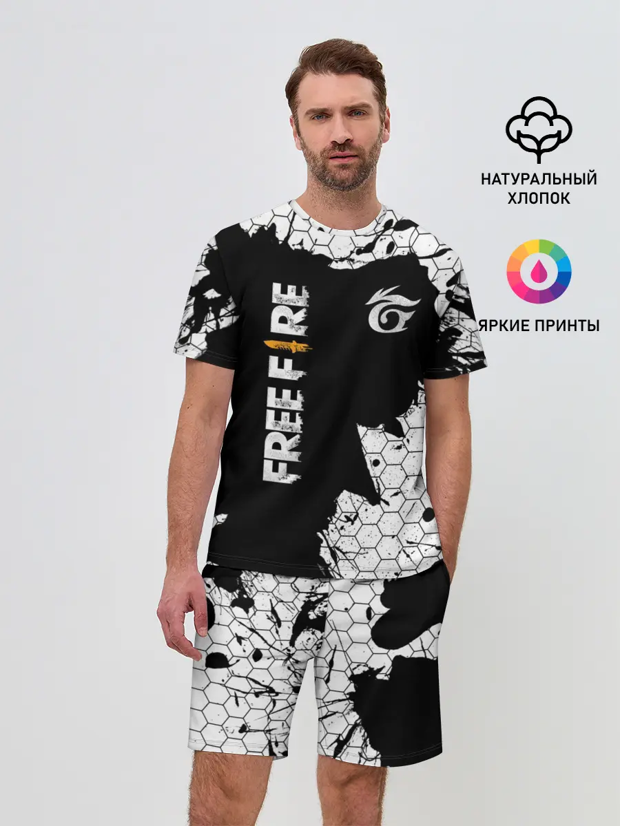 Мужской костюм с шортами / GARENA FREE FIRE