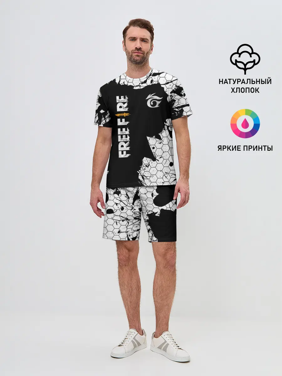 Мужской костюм с шортами / GARENA FREE FIRE