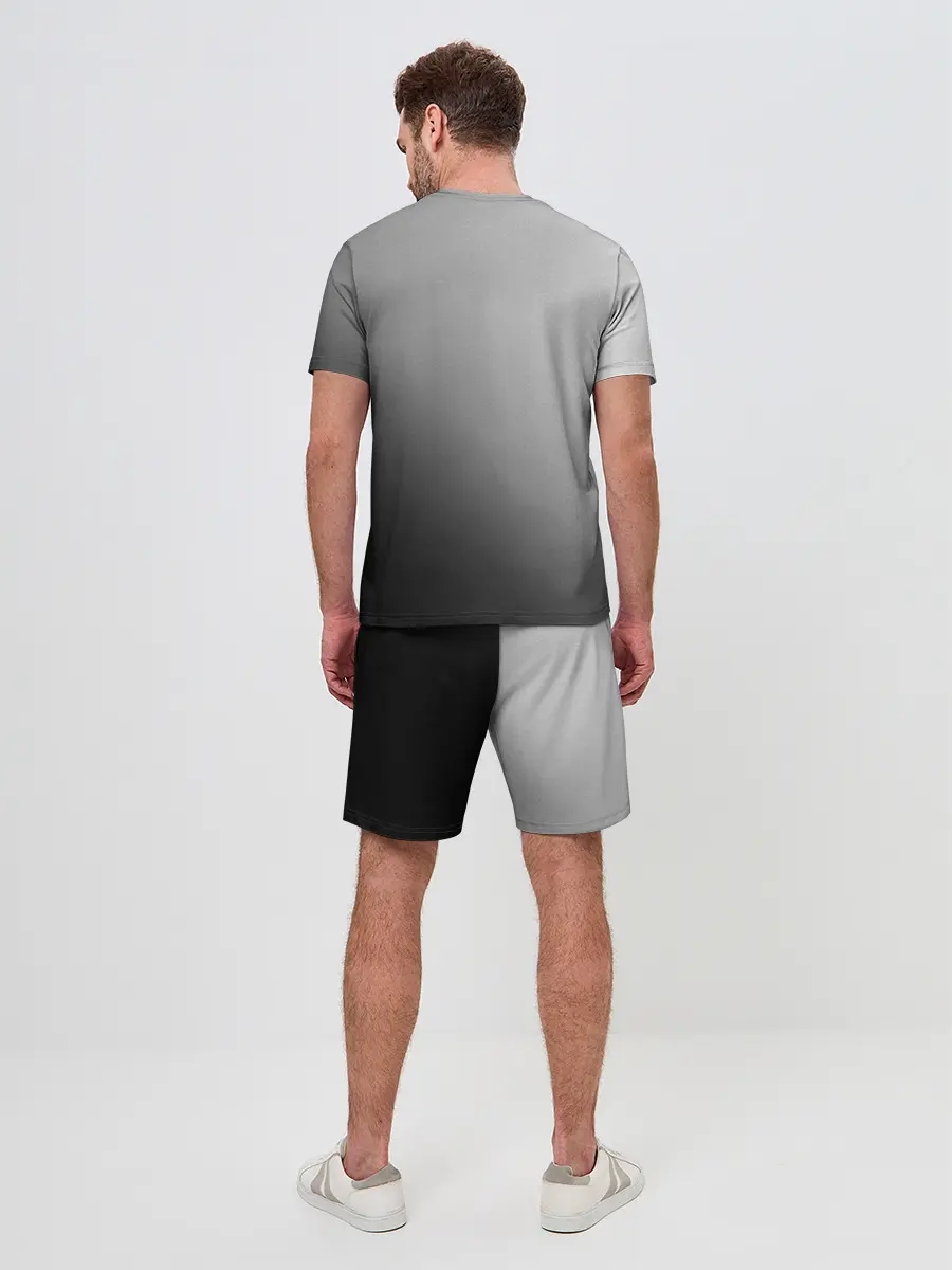 Мужской костюм с шортами / Кричащее Лицо Внутри