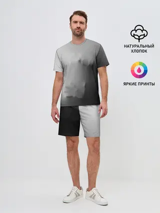 Мужской костюм с шортами / Кричащее Лицо Внутри