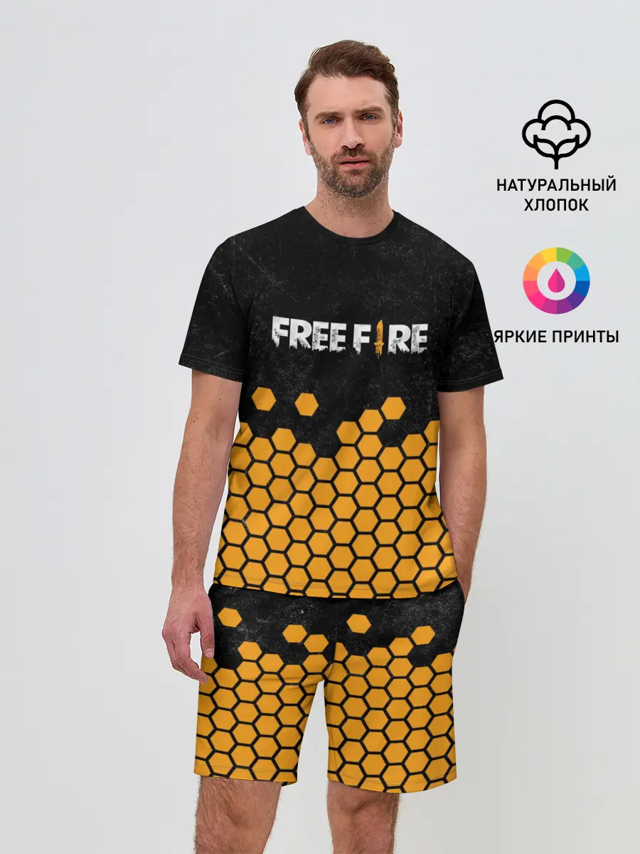 Мужской костюм с шортами / GARENA FREE FIRE