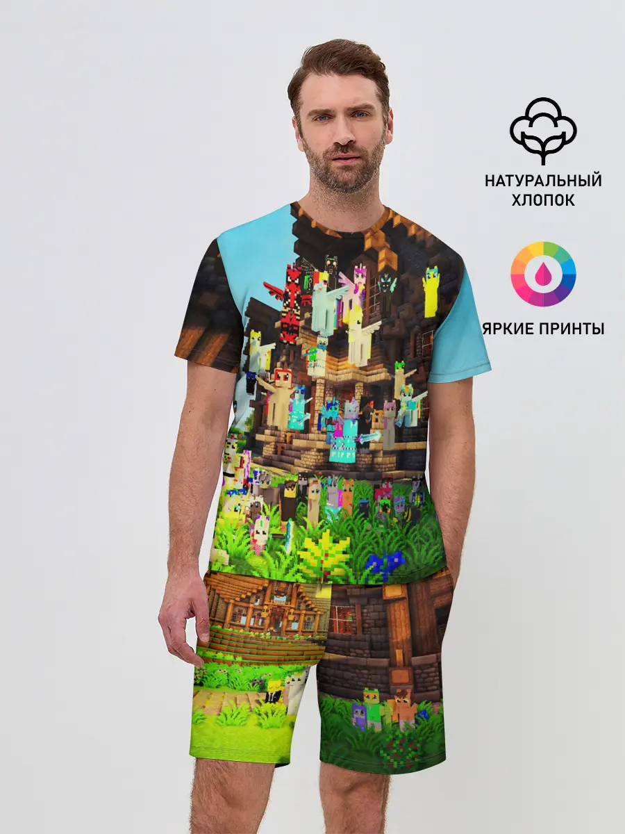 Мужской костюм с шортами / MY LITTLE MINECRAFT