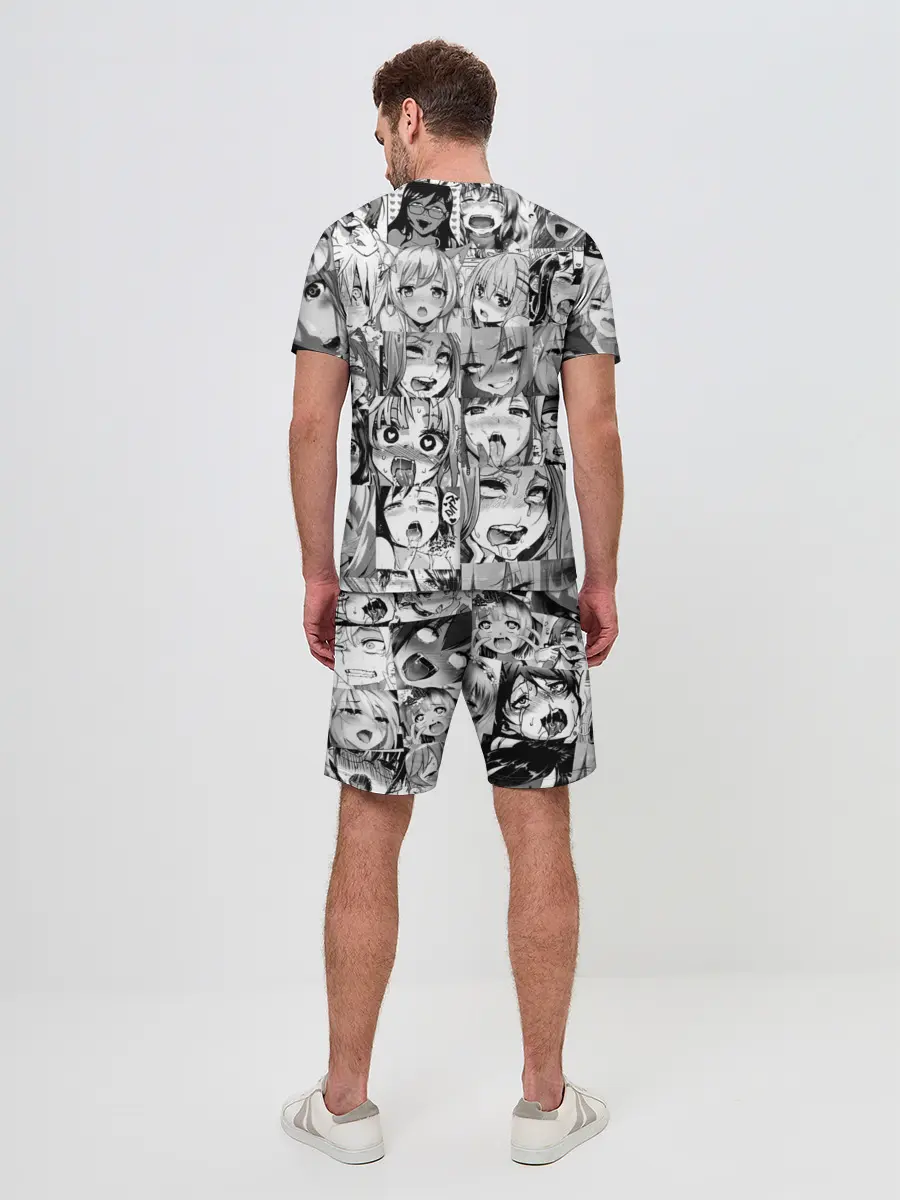 Мужской костюм с шортами / Японская анимация