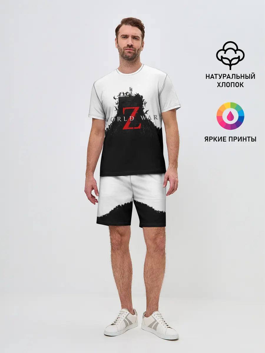 Мужской костюм с шортами / WORLD WAR Z