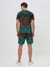 Мужской костюм с шортами / Ретро Орнамент