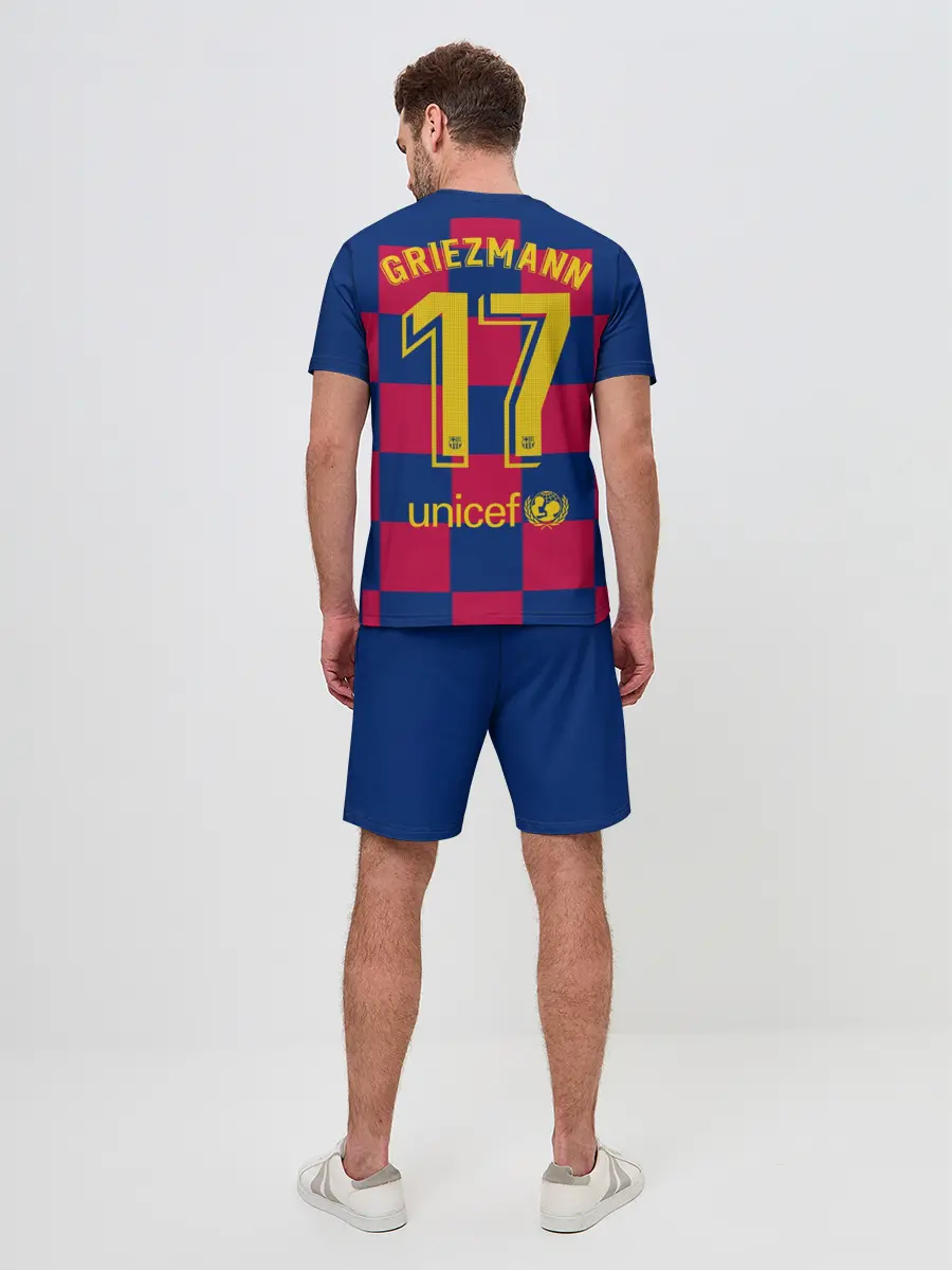 Мужской костюм с шортами / Griezmann home 19-20