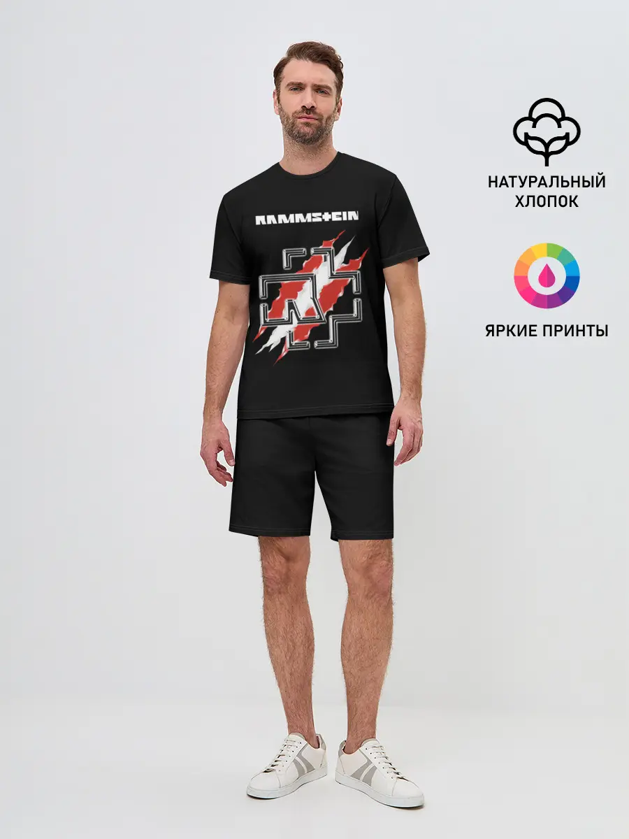 Мужской костюм с шортами / Rammstein