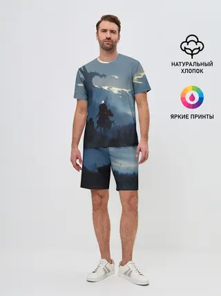 Мужской костюм с шортами / ВЕДЬМАК