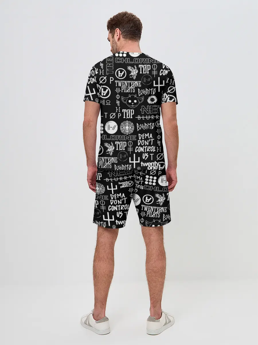 Мужской костюм с шортами / TWENTY ONE PILOTS