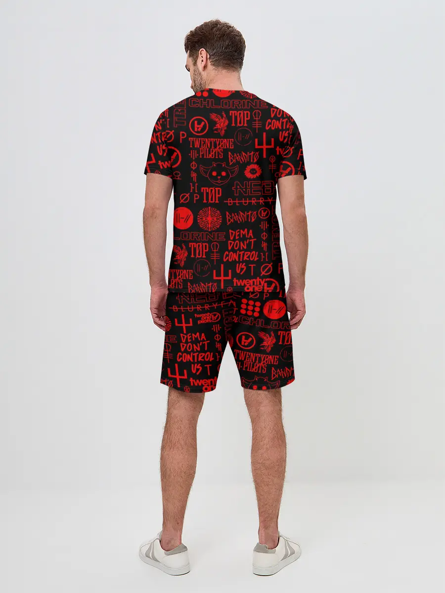 Мужской костюм с шортами / TWENTY ONE PILOTS